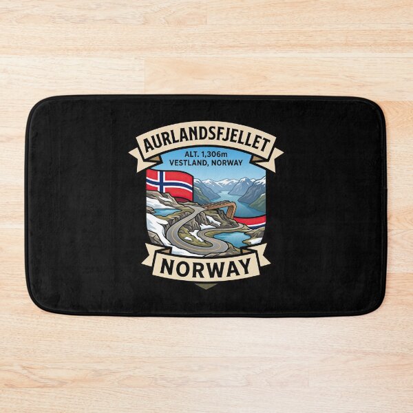 Item preview, Aurlandsfjellet Norwegian Mountain Road designed and sold by enzoade.