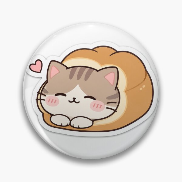 Item preview, Cozy Introvert Cat Loaf Sticker designed and sold by MinimalArtLK.