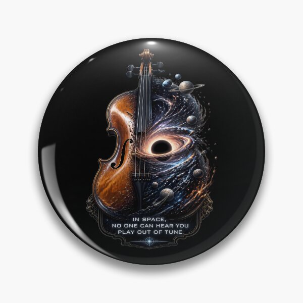 Item preview, Cosmic Violin Player - Symphony Orchestra designed and sold by Art-Arcade6.
