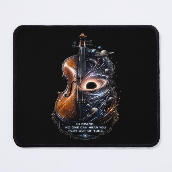 Item preview, Cosmic Violin Player - Symphony Orchestra designed and sold by Art-Arcade6.