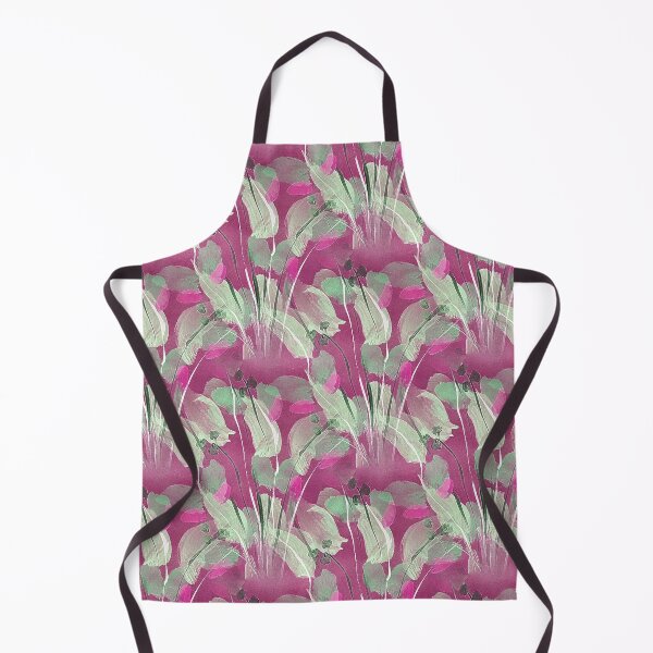 Item preview, Spring Painterly Garden Flowers on Pink designed and sold by Artistestella.