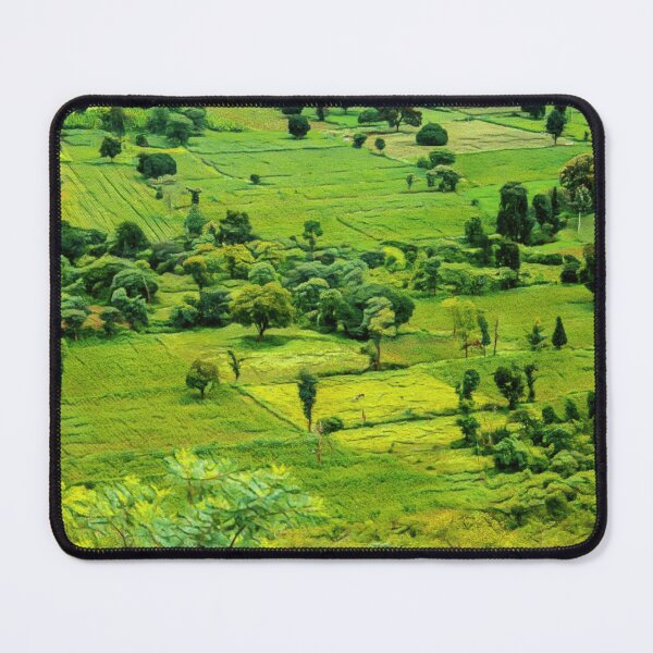Item preview, Tropical lush green fields designed and sold by Fayes4Art.
