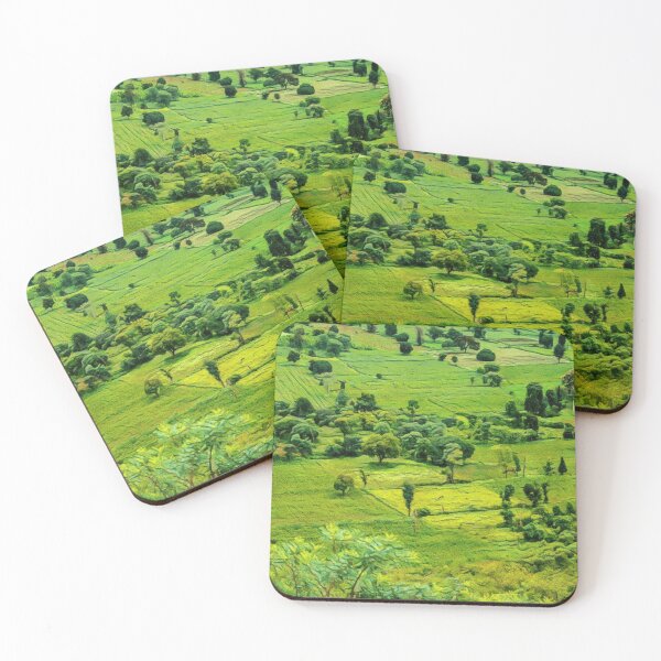 Item preview, Tropical lush green fields  designed and sold by Fayes4Art.