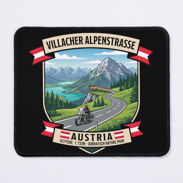 Item preview, Villacher Alpenstraße Mountain Drive designed and sold by enzoade.
