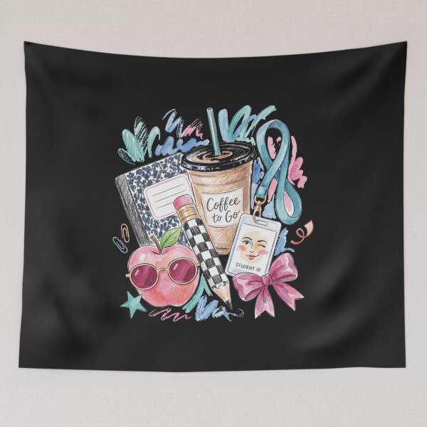 Item preview, Teacher Life Cute Back to School Coffee Teacher Supplies Design designed and sold by abig-eiyana.