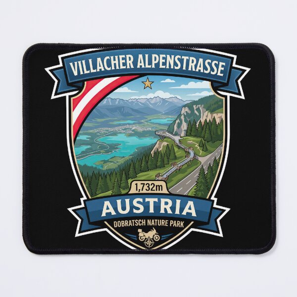 Item preview, Villacher Alpenstraße Austrian Alps Route designed and sold by enzoade.