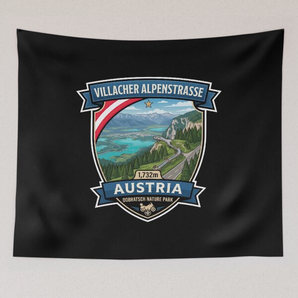 Item preview, Villacher Alpenstraße Austrian Alps Route designed and sold by enzoade.