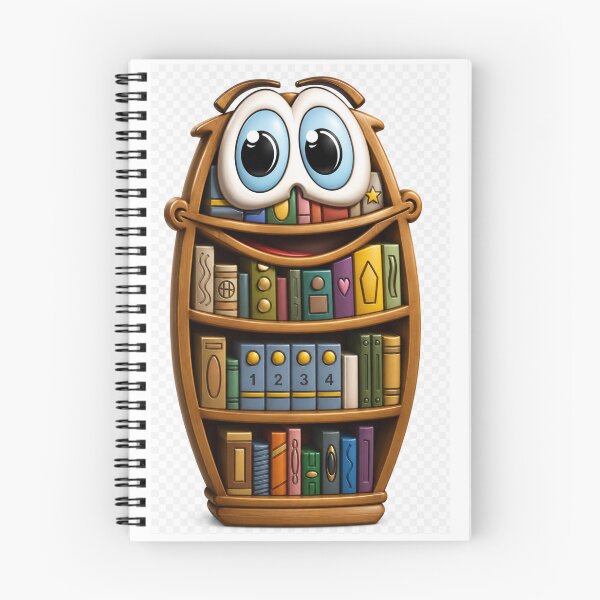Item preview, Bookcase Cartoon designed and sold by Scott Hayes.