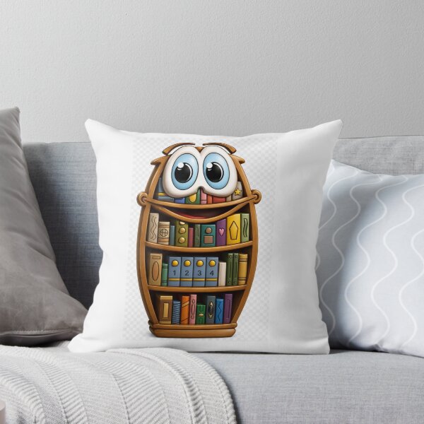 Item preview, Bookcase Cartoon designed and sold by Scott Hayes.