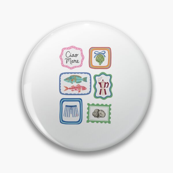 Item preview, Coastal Marine Life Pattern designed and sold by Colorful-Garden.