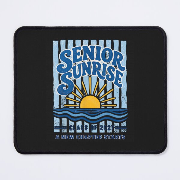 Item preview, Senior Sunrise Class of 2027 Graduation Beach Retro Vintage Design designed and sold by abig-eiyana.