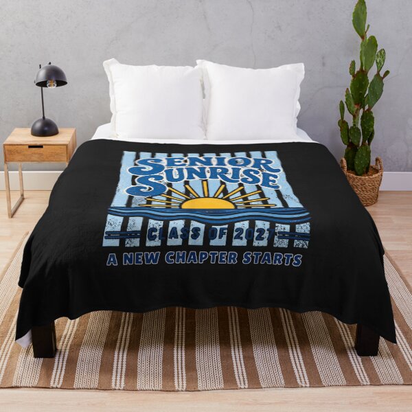 Item preview, Senior Sunrise Class of 2027 Graduation Beach Retro Vintage Design designed and sold by abig-eiyana.