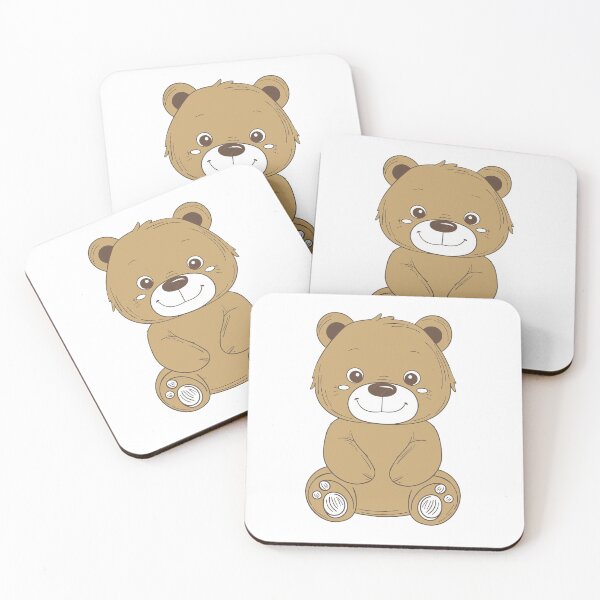 Item preview, Cute Brown Teddy Bear Sitting designed and sold by hurmenkuloni67.