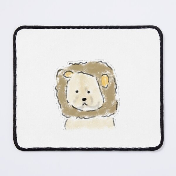 Item preview, Cute Dog in Lion Mane Costume Illustration designed and sold by raun.draw.