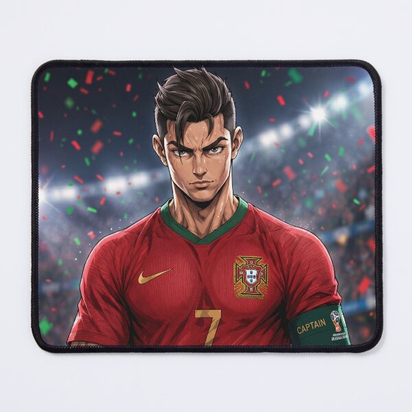 Item preview, Portugal Soccer Futbol Player Captain Number 7 Anime Art designed and sold by N0WUC1.
