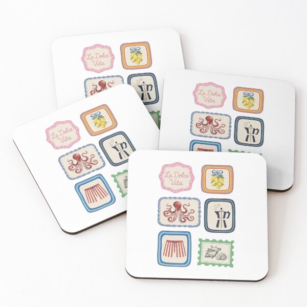 Item preview, Amalfi Coast Patch Set designed and sold by Colorful-Garden.
