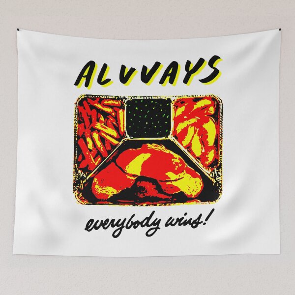 Item preview, Lunch Red Yellow Silhouette Band designed and sold by MosiUniq.