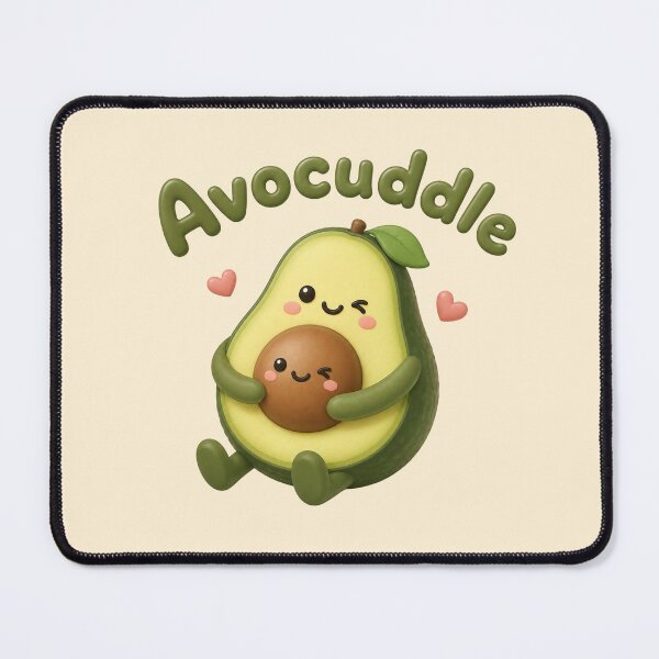 Item preview, Avocuddle | Cute Kawaii Avocado Hug Illustration designed and sold by Eathusiast.
