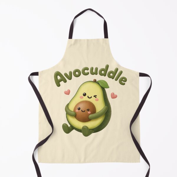 Item preview, Avocuddle | Cute Kawaii Avocado Hug Illustration designed and sold by Eathusiast.