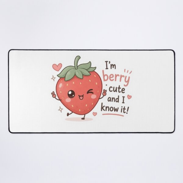 Item preview, Cute strawberry kawaii sticker. designed and sold by Vegasstickers.