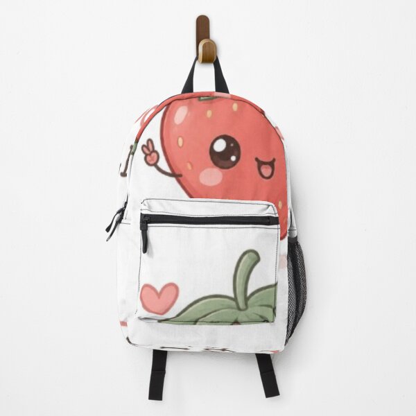 Item preview, Cute strawberry kawaii sticker. designed and sold by Vegasstickers.