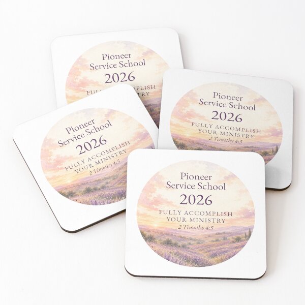 Item preview, Pioneer Service School 2026 | Lavender Fields Watercolor | Fully Accomplish Your Ministry designed and sold by Kishaprints.