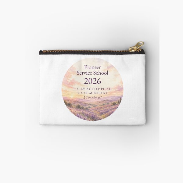 Item preview, Pioneer Service School 2026 | Lavender Fields Watercolor | Fully Accomplish Your Ministry designed and sold by Kishaprints.