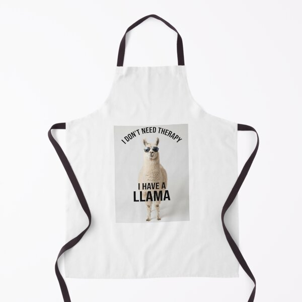 Artikelvorschau, Lama, ich brauche keine Therapie (Meme, Parodie, lustig, Sarkasmus, sarkastische Katze) entworfen und verkauft von CheeseBlueprint.