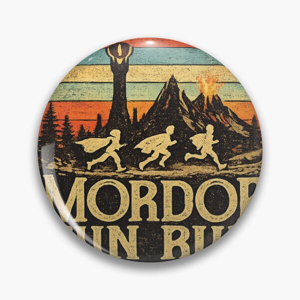 Item preview, Middle earths annual mordor fun run designed and sold by mariedesigner.