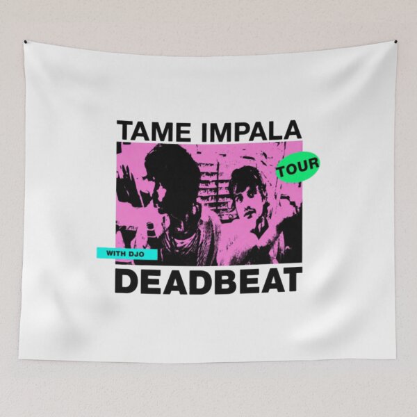 Item preview, Tame Impala Deadbeat Tour 2026 Indie Rock Concert - Tame Impala designed and sold by UrukawaManko.
