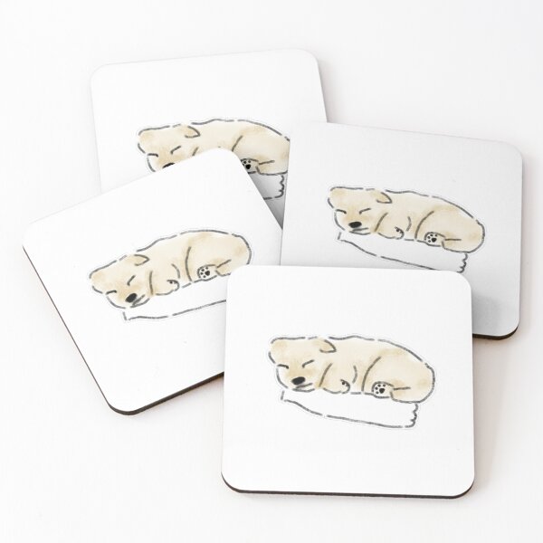 Item preview, Cute Sleeping Puppy Cozy Dog Illustration designed and sold by raun.draw.