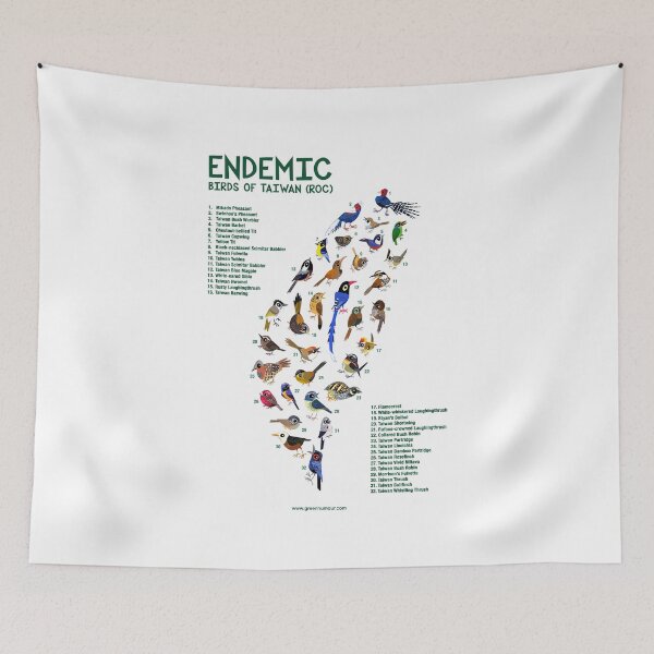 Item preview, Endemic Birds of Taiwan designed and sold by Green Humour.