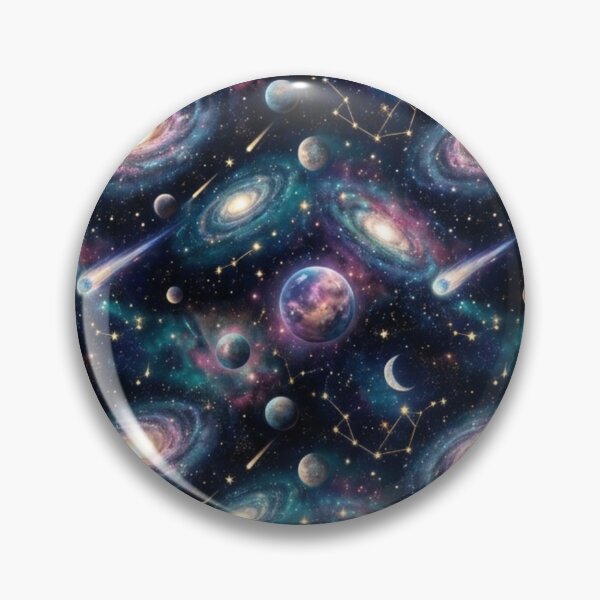 Item preview, Cosmic Galaxy Dreams | Seamless Space & Nebula Pattern | Celestial Decor designed and sold by AP Digi Store.