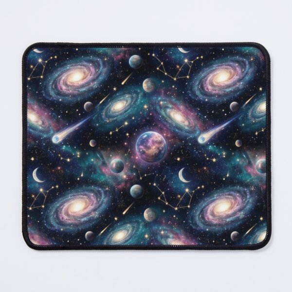 Item preview, Cosmic Galaxy Dreams | Seamless Space & Nebula Pattern | Celestial Decor designed and sold by AP Digi Store.