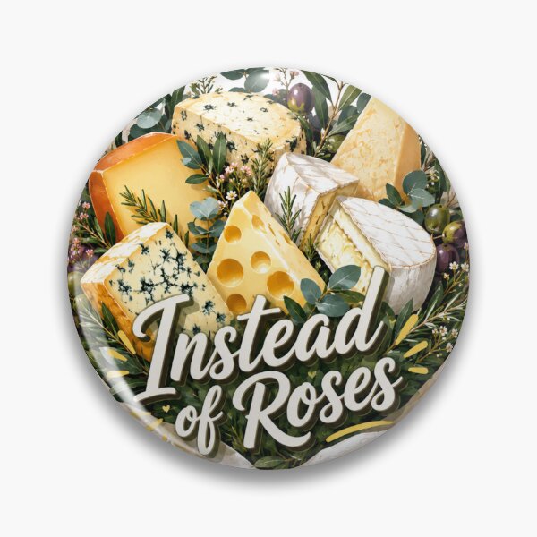 Item preview, Instead of Roses | Gourmet Cheese Bouquet Food Illustration designed and sold by UUniqueIImprint.