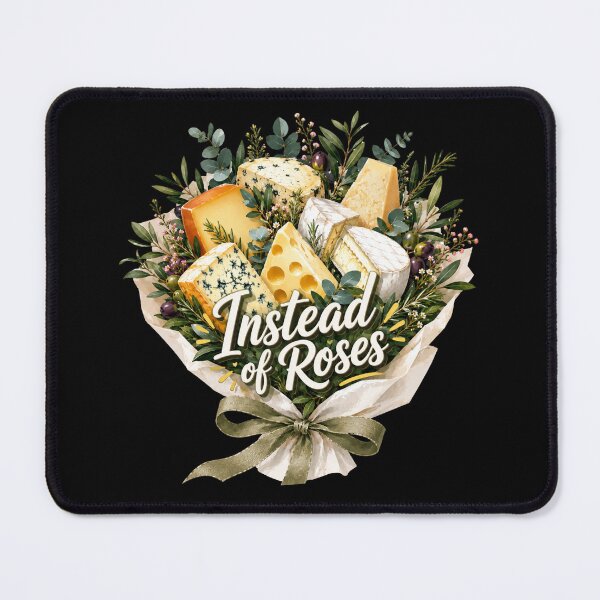 Item preview, Instead of Roses | Gourmet Cheese Bouquet Food Illustration designed and sold by UUniqueIImprint.