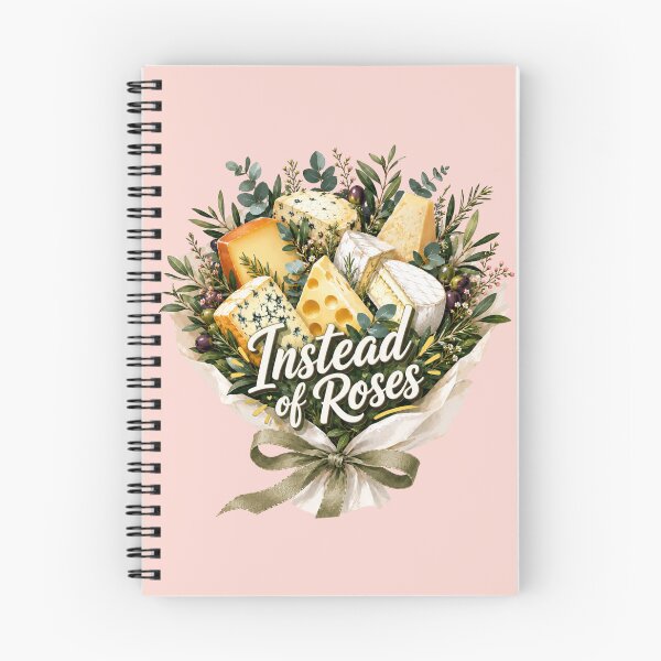 Item preview, Instead of Roses | Gourmet Cheese Bouquet Food Illustration designed and sold by UUniqueIImprint.