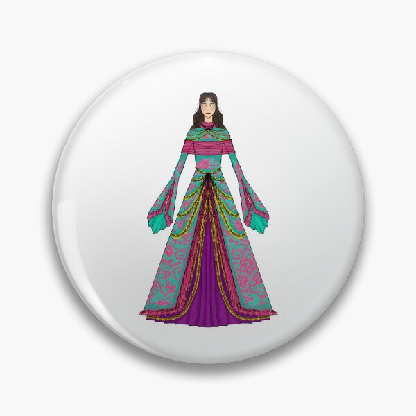 Item preview, Romance fantasy princess in grand evening gown designed and sold by Moyarts.
