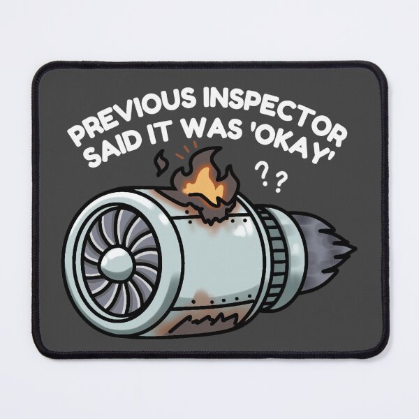 Item preview, "It Was Okay," They Said | Aircraft Mechanic Humor Sticker designed and sold by plocreative.