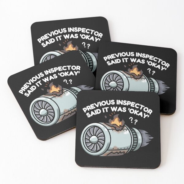 Item preview, "It Was Okay," They Said | Aircraft Mechanic Humor Sticker designed and sold by plocreative.