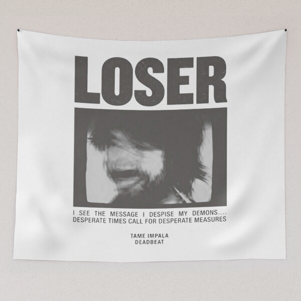 Item preview, LOSER - tame impala deadbeat - Tame Impala designed and sold by UrukawaManko.