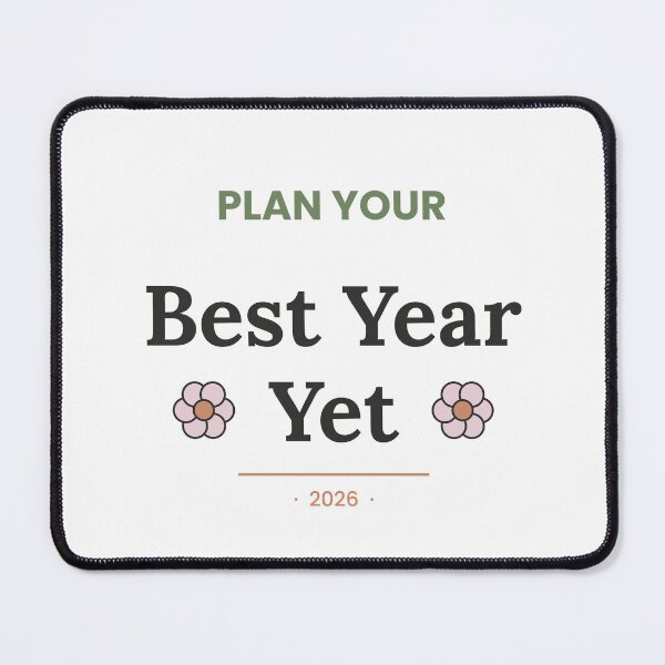 Item preview, Plan Your Best Year Yet 2026 Cottagecore designed and sold by SnazzifyDigital.