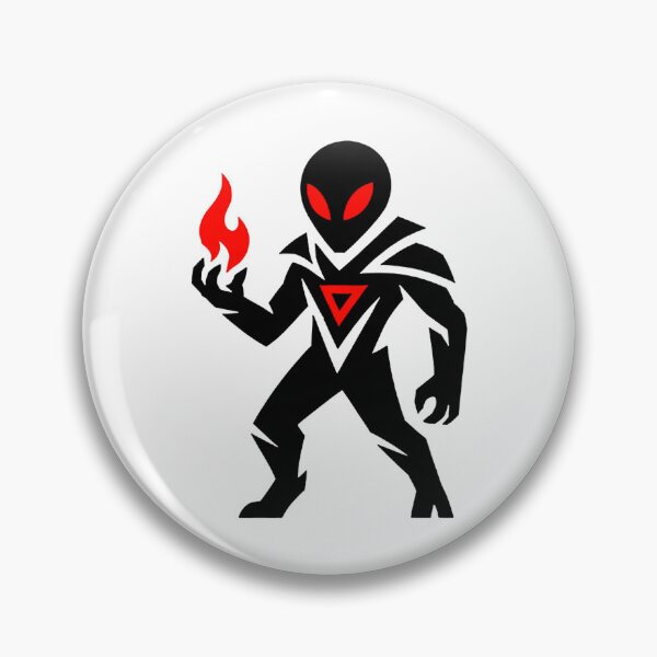 Item preview, Black and Red Alien Warrior designed and sold by Idans.