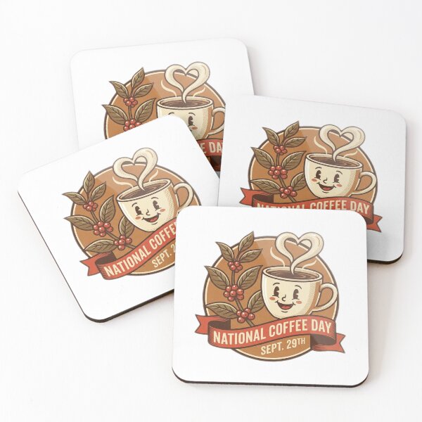 Item preview, Cute Retro Coffee Cup Illustration designed and sold by ujjawal.