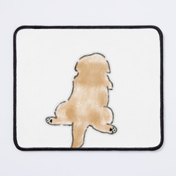 Item preview, Cute Dog Sploot From Behind Illustration designed and sold by raun.draw.