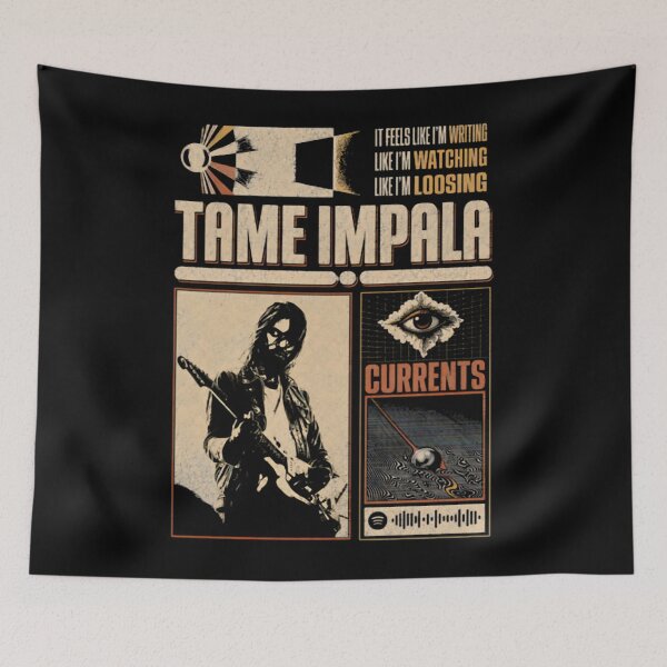 Item preview, Tame Impala Currents Guitar Collage - Tame Impala designed and sold by UrukawaManko.