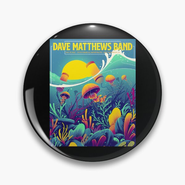 Item preview, Dave Matthews Band May 29 2022 Tour Ocean Coral designed and sold by LinnieKulas.