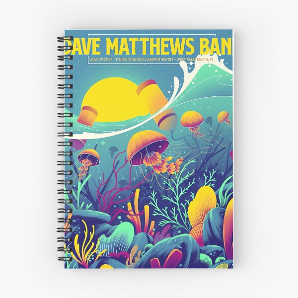 Item preview, Dave Matthews Band May 29 2022 Tour Ocean Coral designed and sold by LinnieKulas.