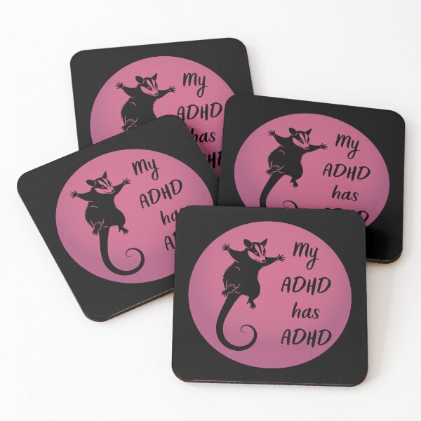 Item preview, My ADHD has ADHD Funny ADHD Opossum designed and sold by T-version.
