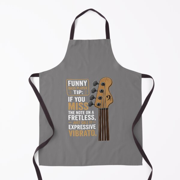 Item preview, Fretless Bass Humor Gift - Funny Bass Player Tip  designed and sold by Art-Arcade6.